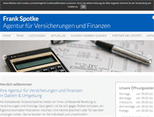 Tablet Screenshot of idealversichert.com